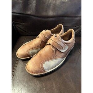 JOSEF SEIBEL Mens Size 43 (10) Brown Leather Closed Toe Slip On Loafers Shoes